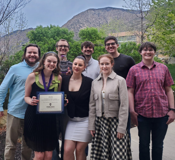 A scene from the second undergraduate ceremony on May 9. (GU photo by Matt Repplier)