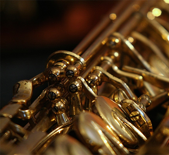 Close up image of instrument