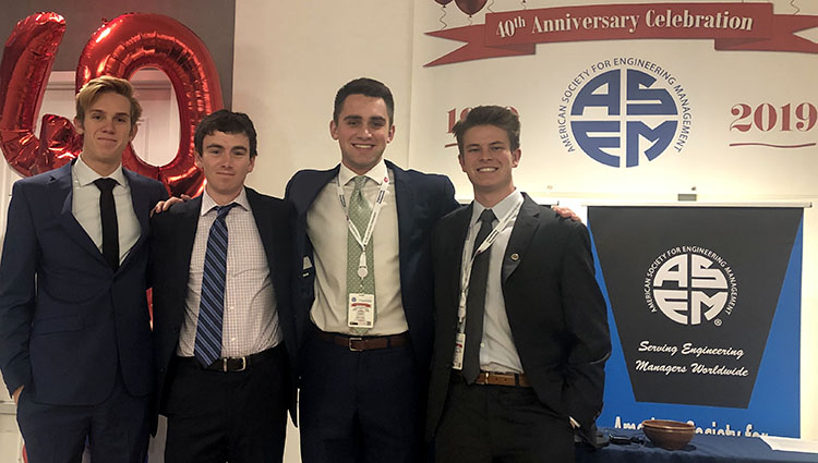 Engineering Management students reflect on 2019 Case ...