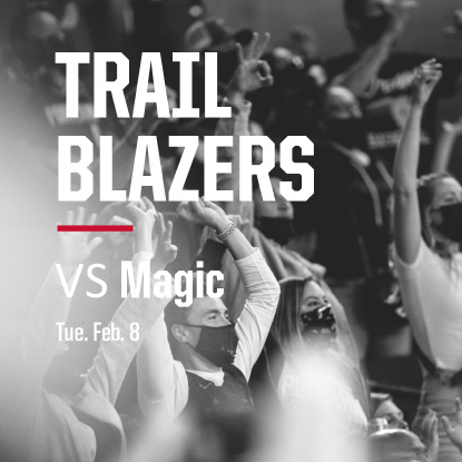 Zags Night at the Portland Trail Blazers vs. Orlando Magic