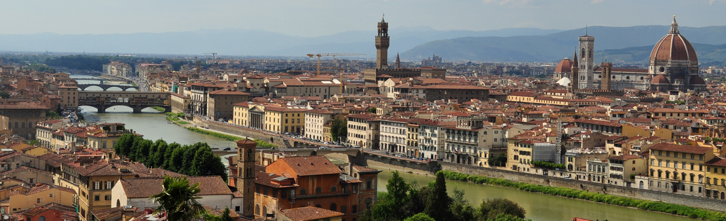 Scenic View of Cityscape, Florence, Italy