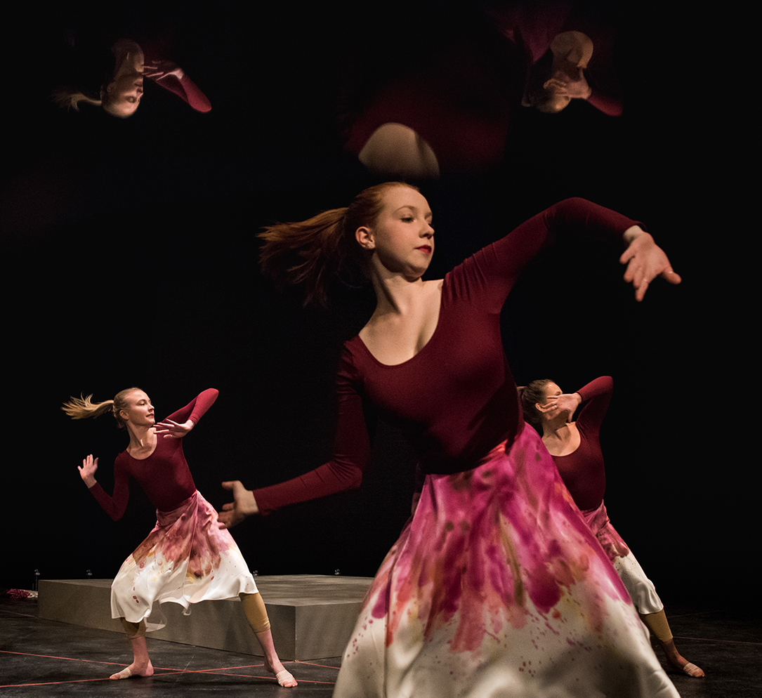 A dancer performs at the dedication for the Woldson Center for the Performing Arts in April of 2019.  (GU photo by Amanda Ford)
