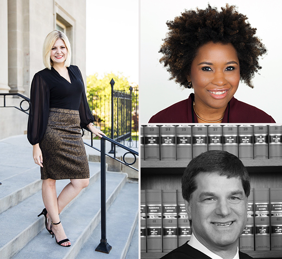 young alum walks in front of cancer center in Africa