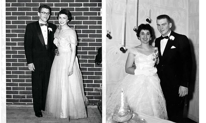 Gonzaga couples from the 1950s