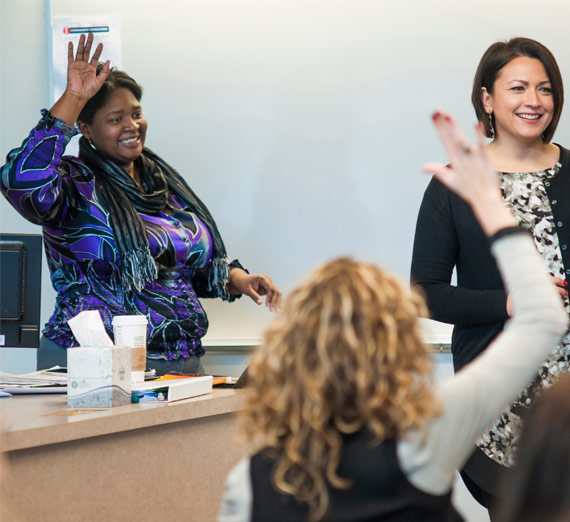 The first graduating cohort from the School Psychology program.