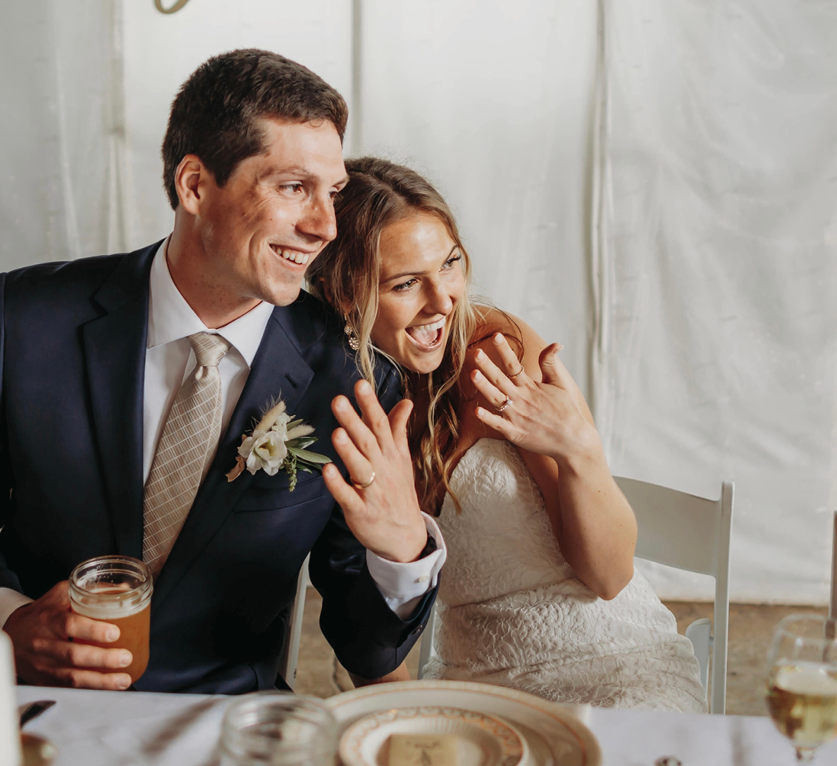 RJ Liggins and Jackie Lee wedding photo