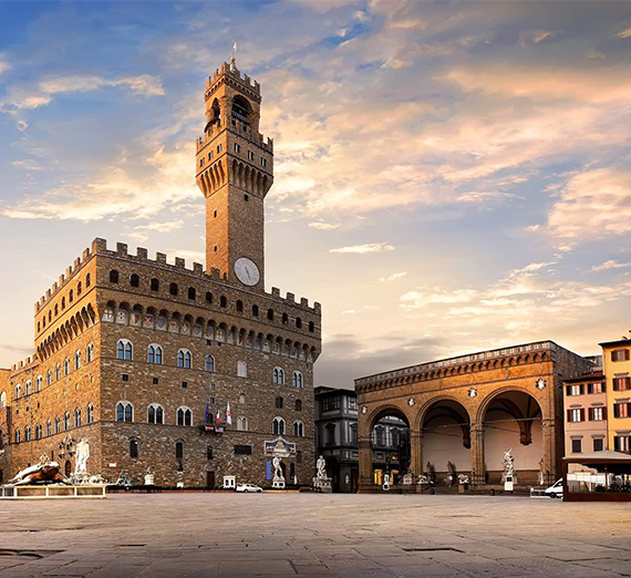 The Piazza in Florence