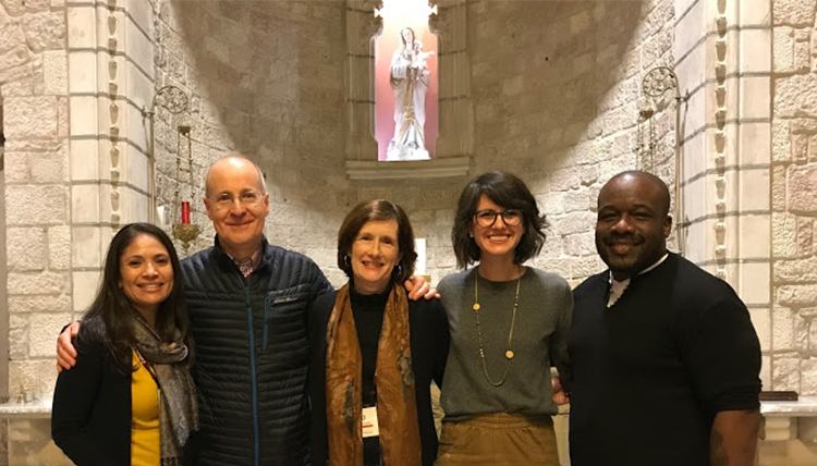 Ignatian educators with Father James Martin Ignatian educators with Father James Martin