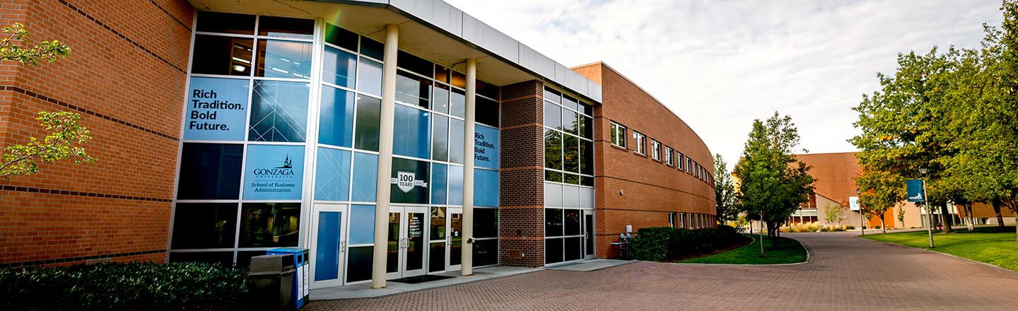 Gonzaga Jepson Building Walkway