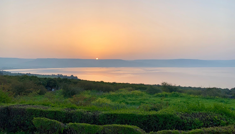 sunrise on the sea of galilee sunrise on the sea of galilee