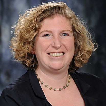 Portrait of Elizabeth Goldstein, Associate Professor of Religious Studies Portrait of Elizabeth Goldstein, Associate Professor of Religious Studies
