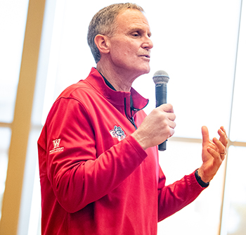 Mike Roth speaks at Alumni Reunion 2019. Mike Roth speaks at Alumni Reunion 2019.