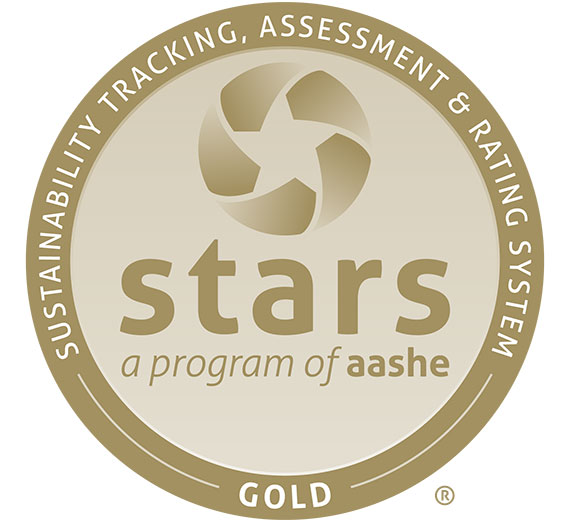 Sustainability Tracking, Assessment & Rating System Gold Seal Logo Sustainability Tracking, Assessment & Rating System Gold Seal Logo