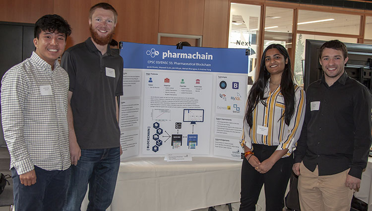 Students on blockchain project Students on blockchain project