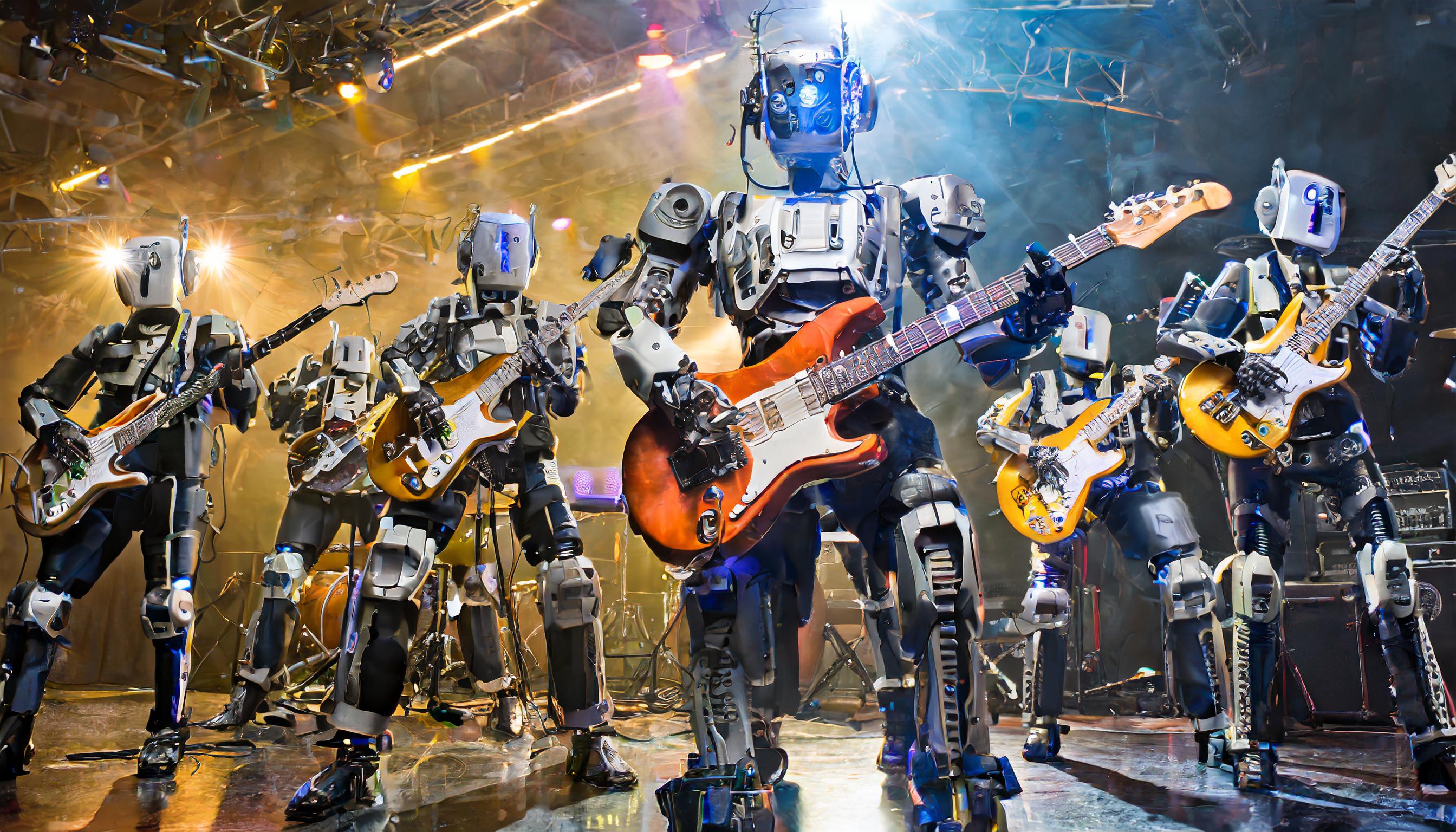 Ai and Audio Generated Music Image Ai and Audio Generated Music Image