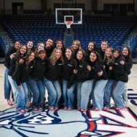 Gonzaga University Bomb Squad Dance team photo. Gonzaga University Bomb Squad Dance team photo.