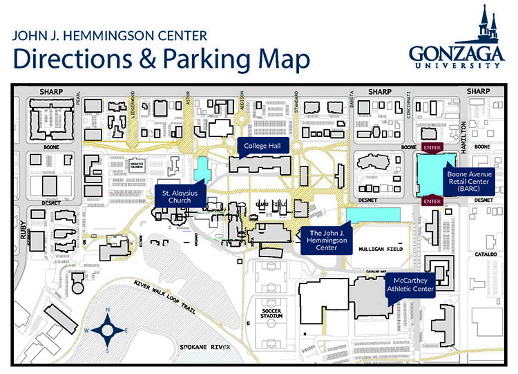 Directions & Parking Map Directions & Parking Map