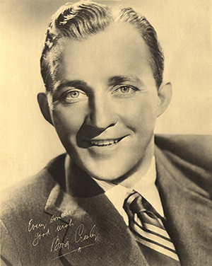 Bing Crosby signed portrait that reads, 'Every sincere good wish, Bing Crosby' Bing Crosby signed portrait that reads, 'Every sincere good wish, Bing Crosby'