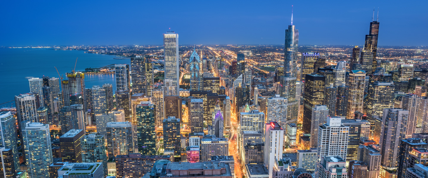 Downtown Chicago cityscape