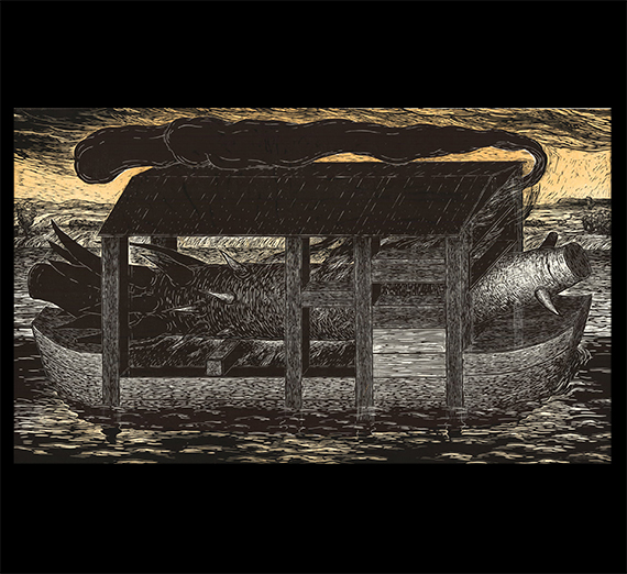 Artwork sample of Kreielsheimer Visiting Artist - Sean Caulfield Artwork sample of Kreielsheimer Visiting Artist - Sean Caulfield