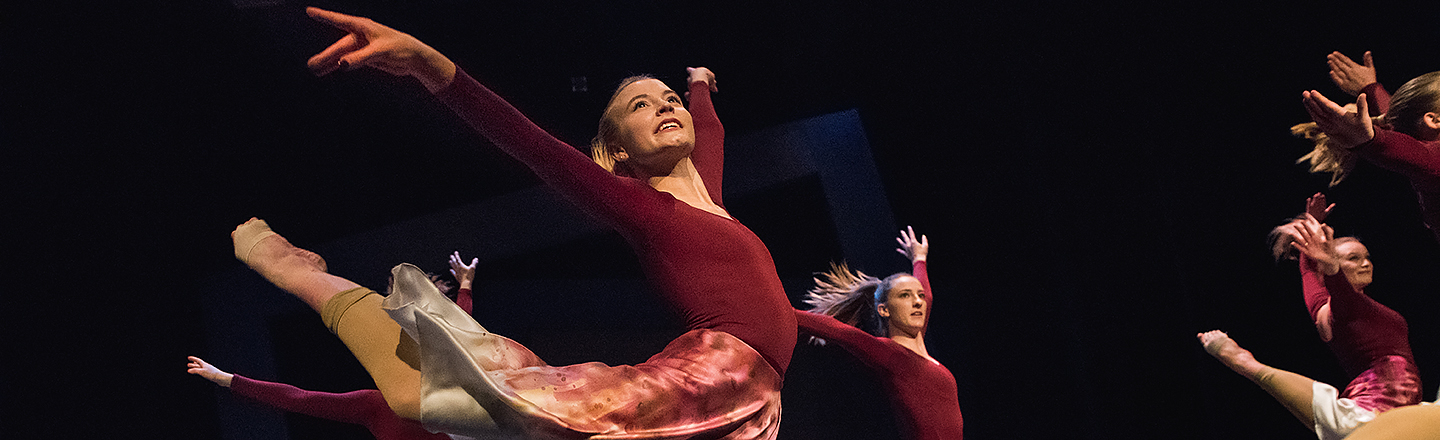 Performing dancers
