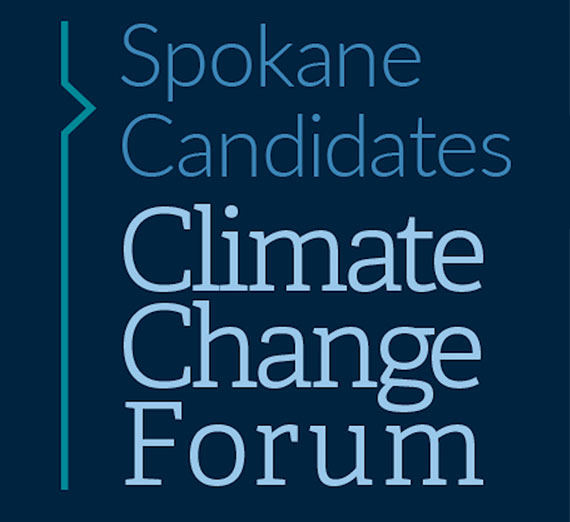 Spokane Candidates Climate Change Forum logo Spokane Candidates Climate Change Forum logo