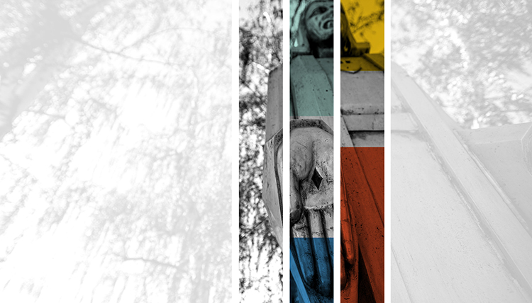 artistic work overlayed on statue of Jesus artistic work overlayed on statue of Jesus