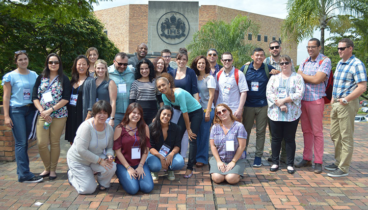 Gonzaga students, colleagues from Javeriana University and community partners in Cali, Colombia. GU photo Gonzaga students, colleagues from Javeriana University and community partners in Cali, Colombia. GU photo