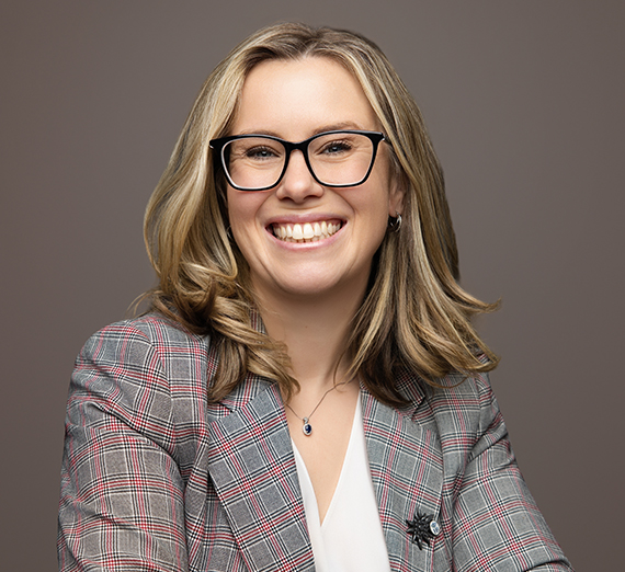 A headshot of Michelle Percopo
