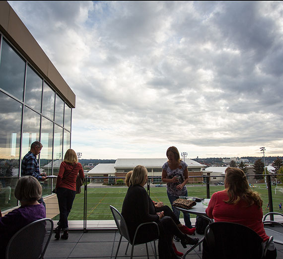 Guests enjoy venue.