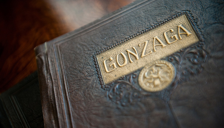 Gonzaga book from 1925 Gonzaga book from 1925