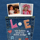 The We Listen and We Dont Judge photo