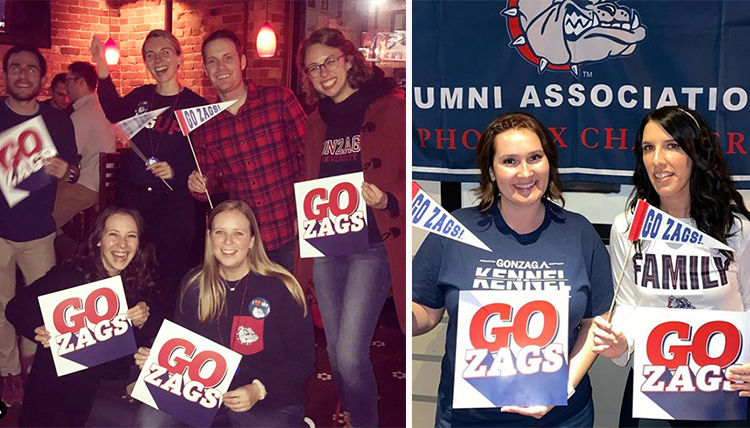 two separate images, one of group in boston and one in phoenix two separate images, one of group in boston and one in phoenix