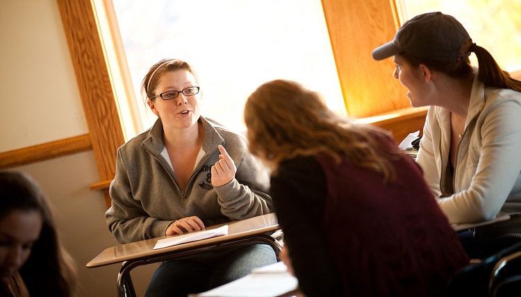 Students learning in the classroom. Students learning in the classroom.