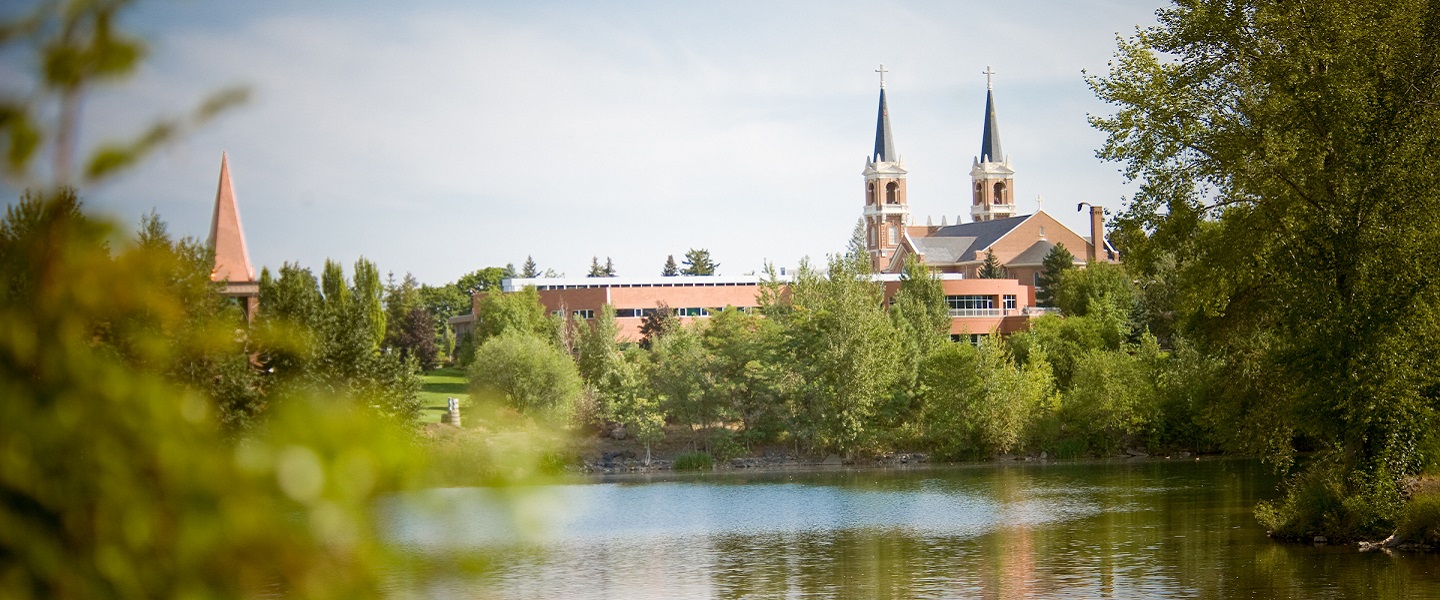 Lake view of Jepson Center