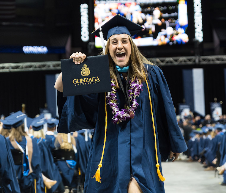 Happy graduate