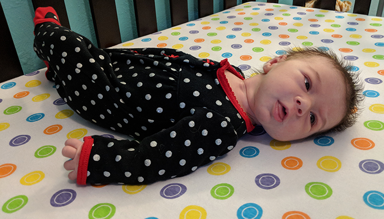 baby girl in pjs baby girl in pjs