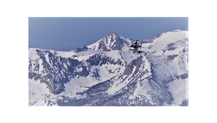helicopter appears at the mountain helicopter appears at the mountain