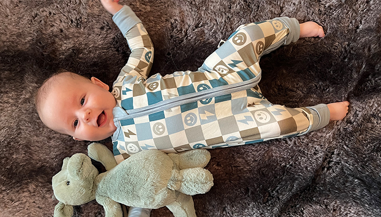 Baby Zag Reid, son of ’14 Carly (Harris) and ’13 Timothy Eberhart. Baby Zag Reid, son of ’14 Carly (Harris) and ’13 Timothy Eberhart.