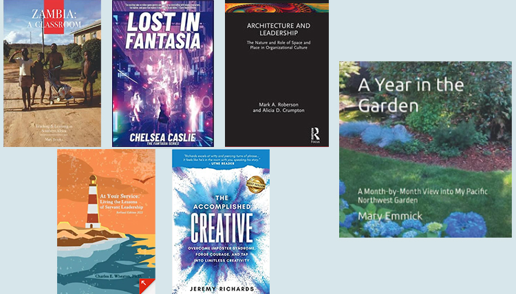 covers of 6 books