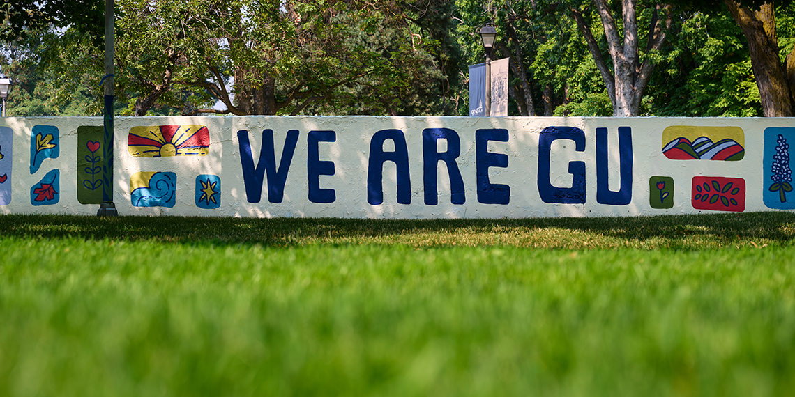 A picture of Gonzaga's wall.