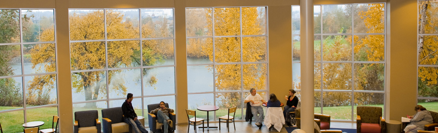 River from Jepson Center Lounge