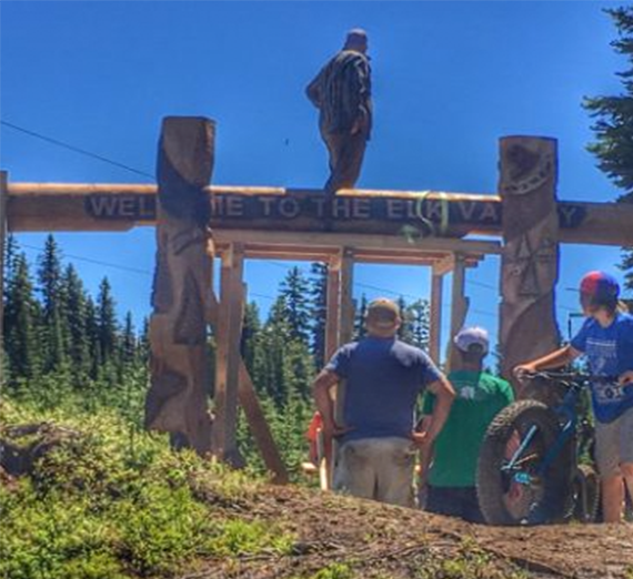 Alumni in Action: Elk Valley Arch
