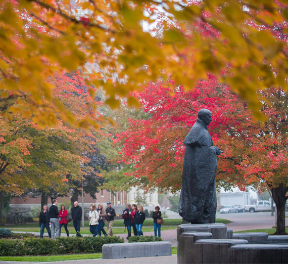 st.ignatius statue 