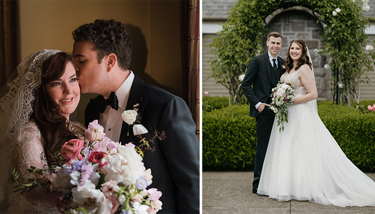 two separate wedding couples two separate wedding couples