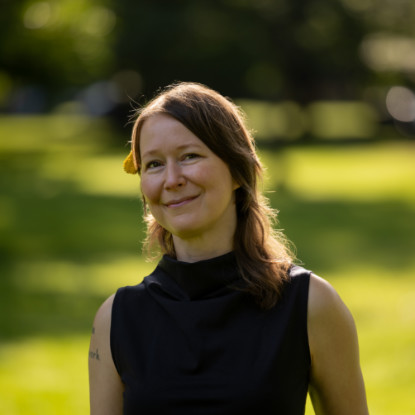 Portrait of Jackie Treiber, Marketing, Communications & Events Coordinator