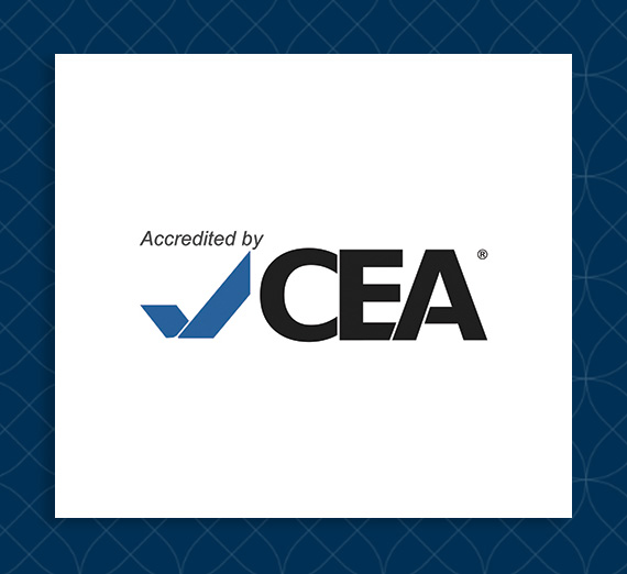 Commission on English Language Accreditation logo