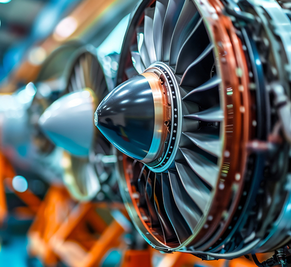 a plane engine