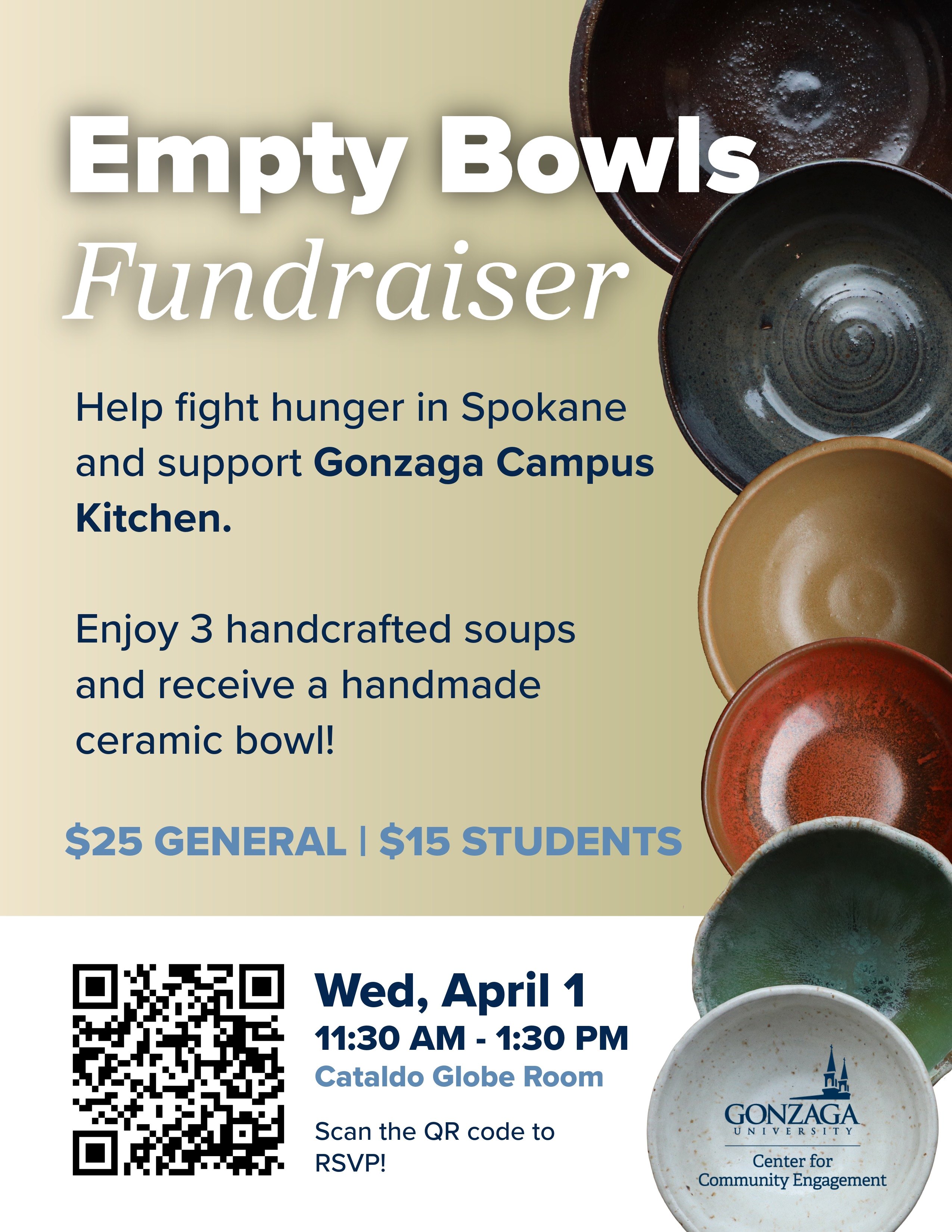 Empty Bowls Fundraiser 2026