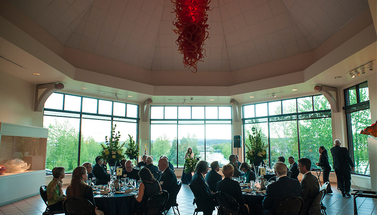 The Chancellor's Room at the Jundt Art Museum